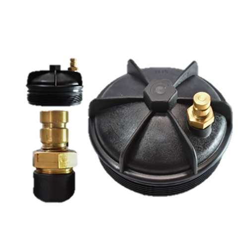 TAPA FILTRO PARA MAXXFORCE NAVISTAR C/PURGADOR 1858064C1-CP = 1858064C1