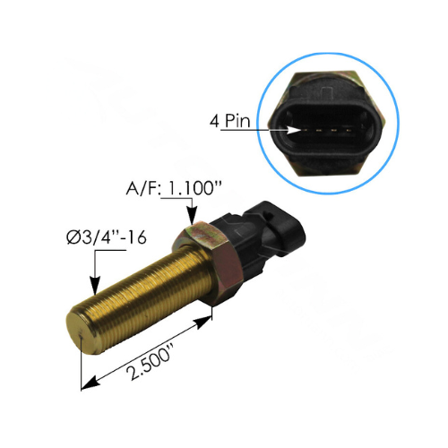 SENSOR VELOCIDAD 4 PINES KENWORTH