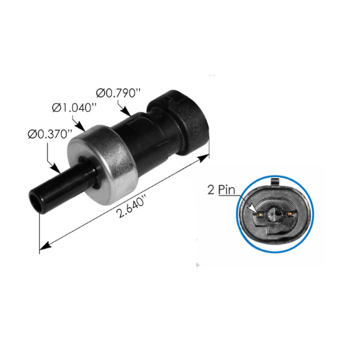 SENSOR INTERRUPTOR DE PRESIÓN DE LUZ DE FRENO IHC