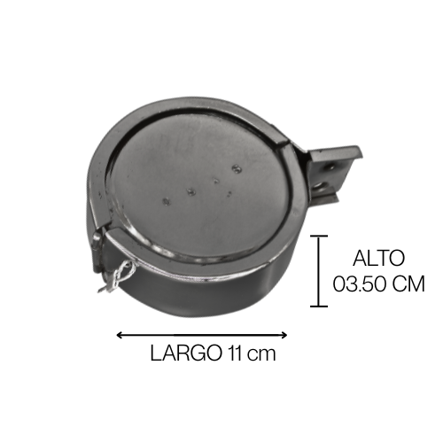 ABRAZADERA DE TAPÓN KENWORTH /INTERNATIONAL SIN CANDADO CROMADO