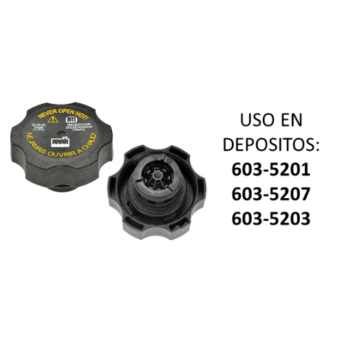 TAPÓN VACÍO REFRIGERANTE 15LB CASC, MB, FPR, FLD, COL
