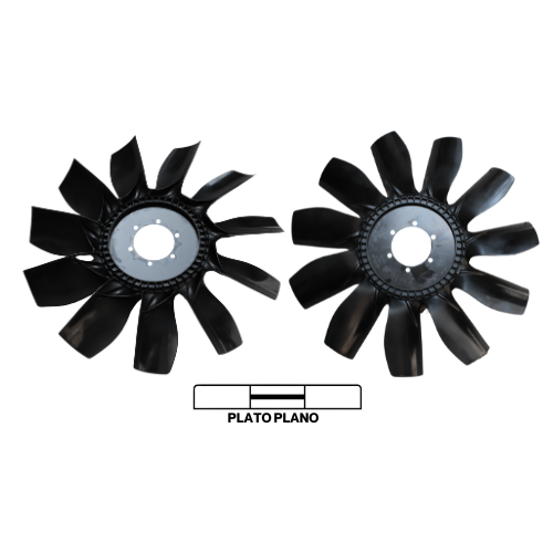 VENTILADOR NEGRO CÍRCULO PEQUEÑO   32X5X11