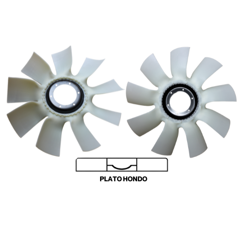 VENTILADOR HONDO CÍRCULO GRANDE NAVISTAR 26X5X9