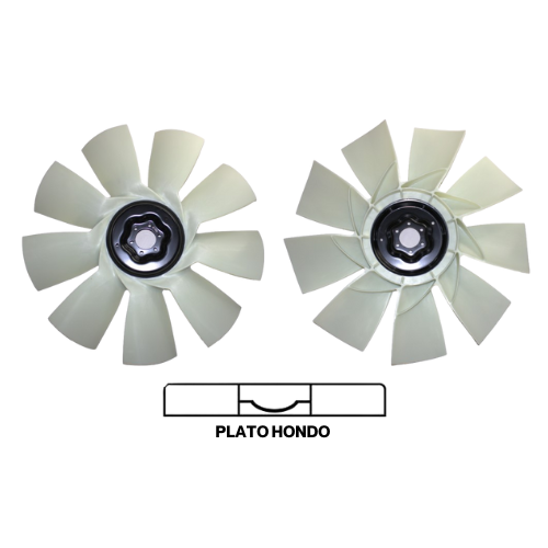 VENTILADOR TIPO FLOR 30X2.5X9