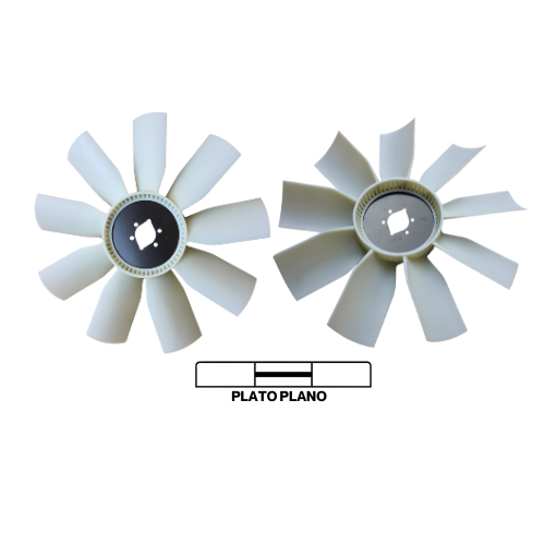 VENTILADOR OJO DE PESCADO   30X9X2.56