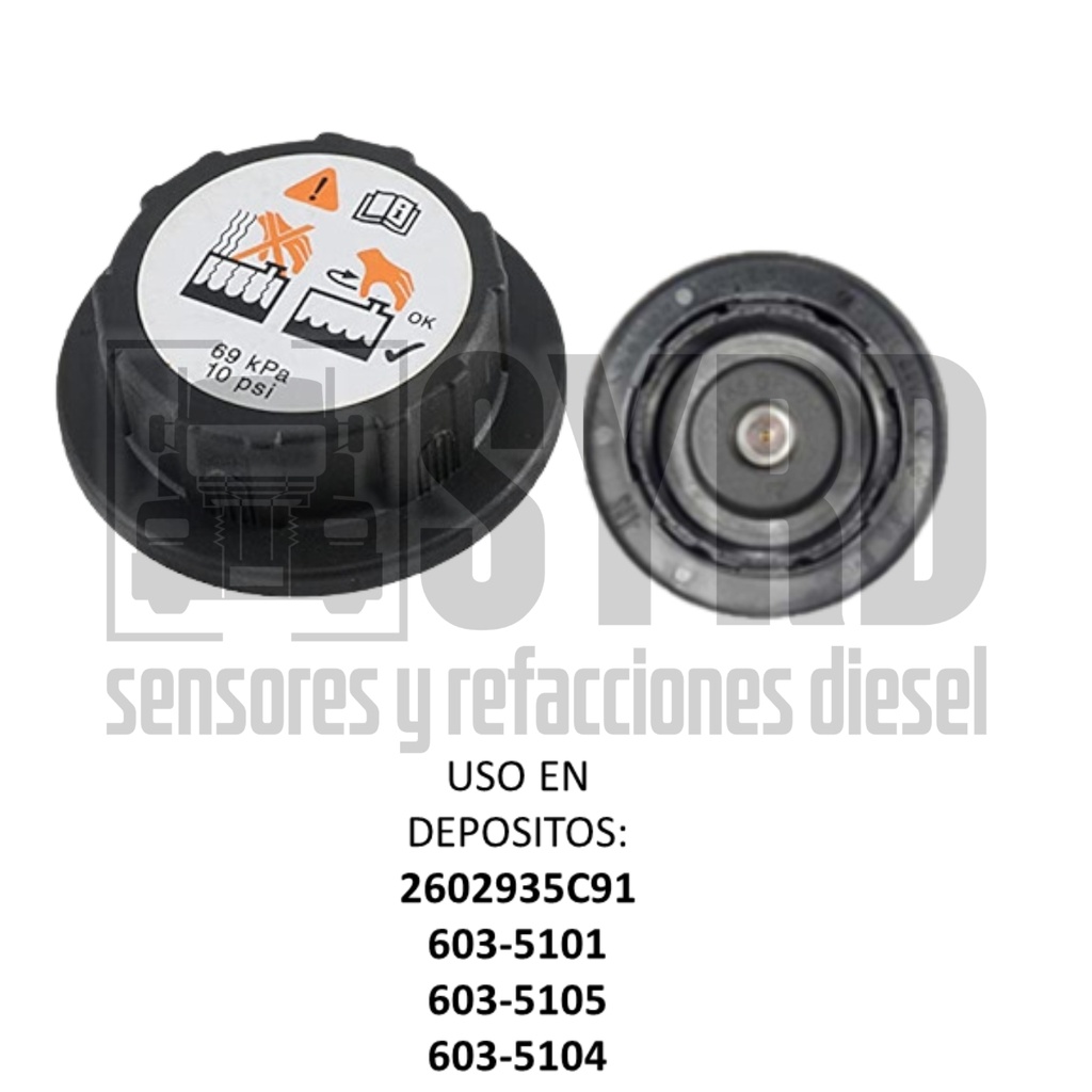 TAPON REFRIGERANTE NAVISTAR 10 LBS IMPORTADO