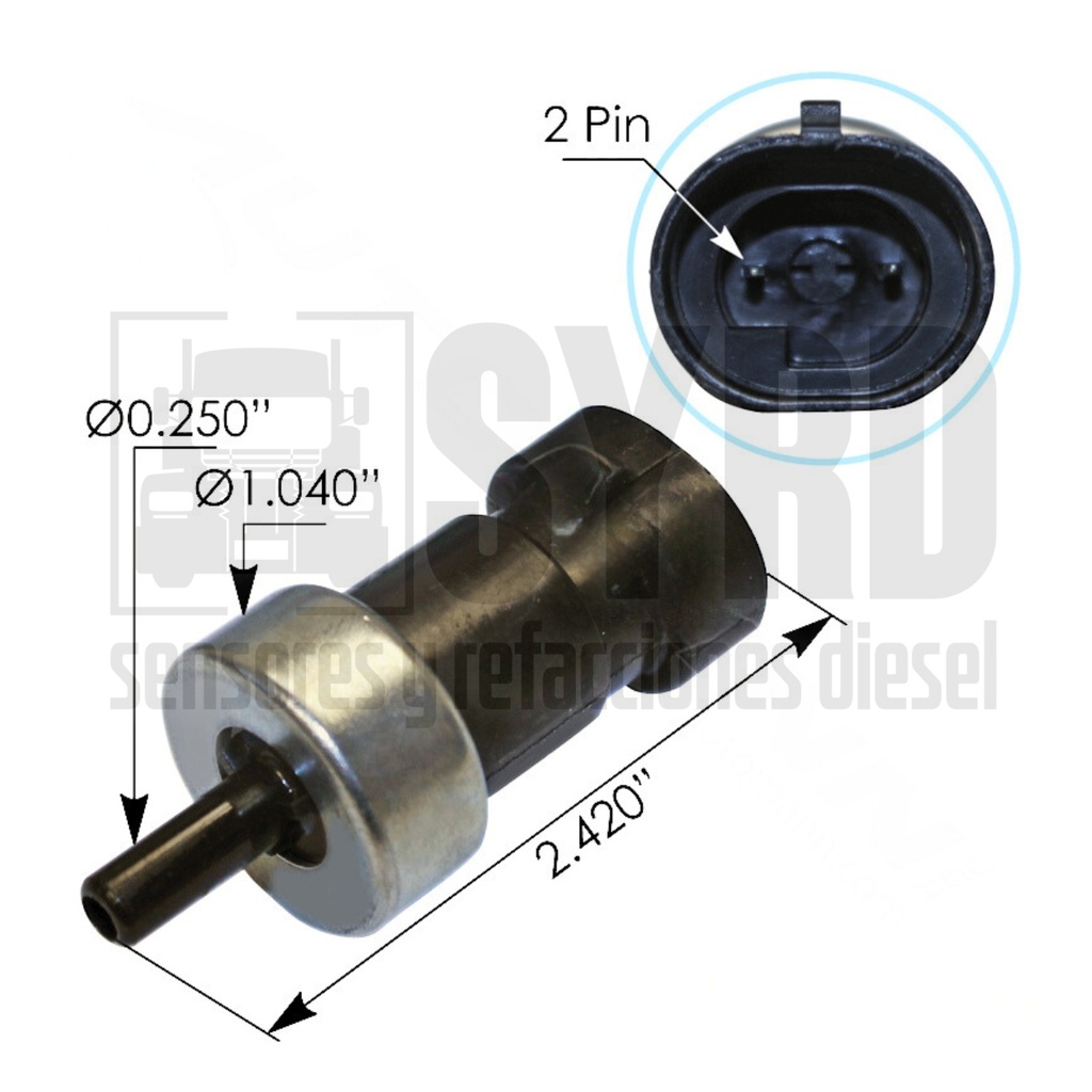 SENSOR PRESION NC NAVISTAR 