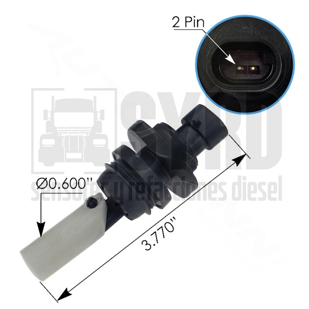 SENSOR NIVEL LIQUIDO LIMPIAPARABRISAS IHC DEPOSITO 3979542C93