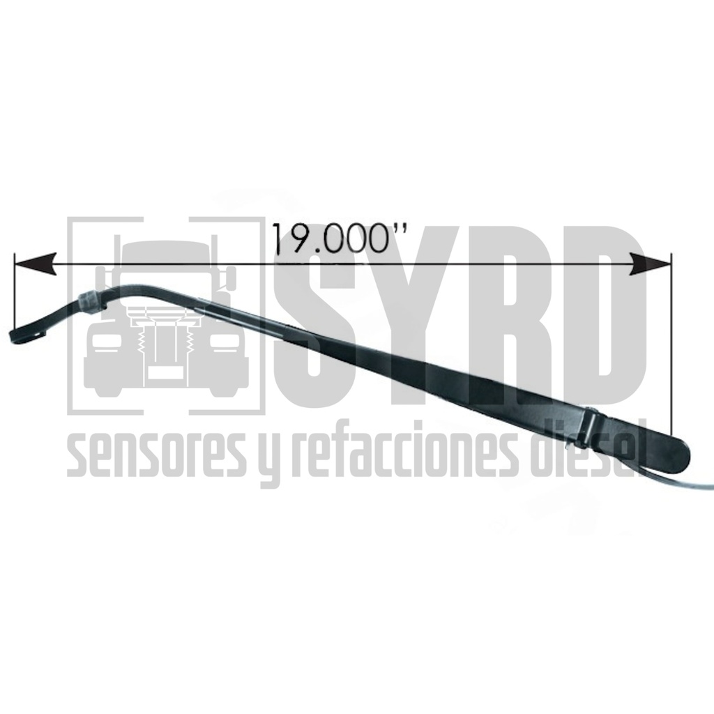 BRAZO LIMPIAPARABRISAS IZQ KW T300/T660/T800  602-5403 / HLK7008  AMN