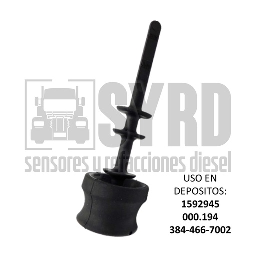 [21636161 = 000396 = A000 466 10 67] TAPON CHICO DEPOSITO DIRECCION HIDRAULICA VOLVO WG64 IMPORTADO