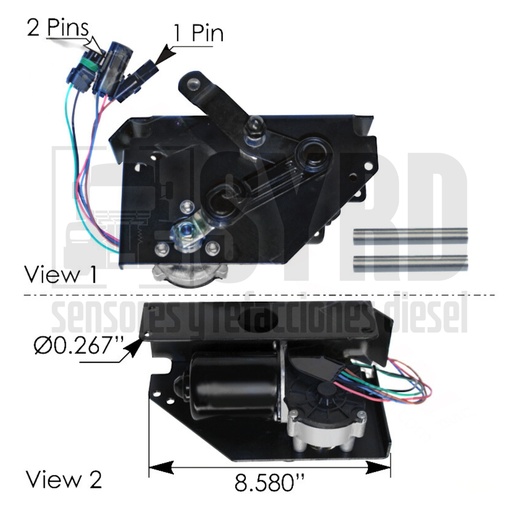 [A2245492001] MOTOR LIMPIAPARABRISAS FREIGHTLINER