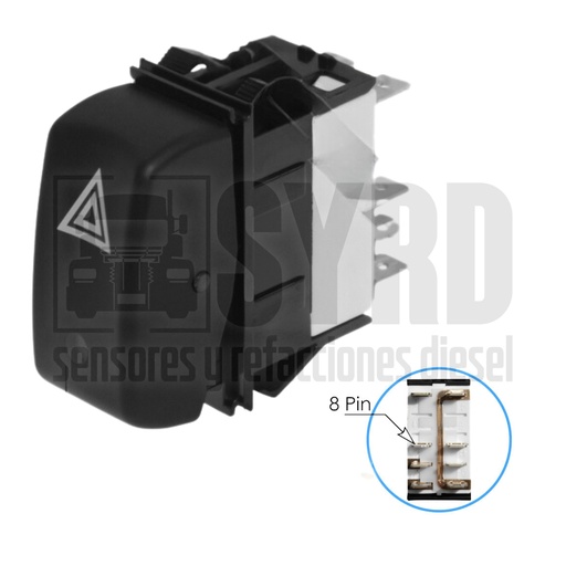 [P27104025] INTERRUPTOR BASCULANTE DE PELIGRO KENWORTH