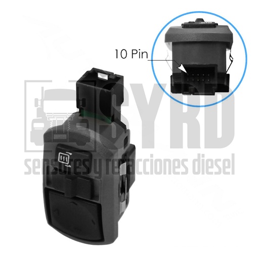 [P271181001] SWITCH ESPEJO KENWORTH 10 PIN