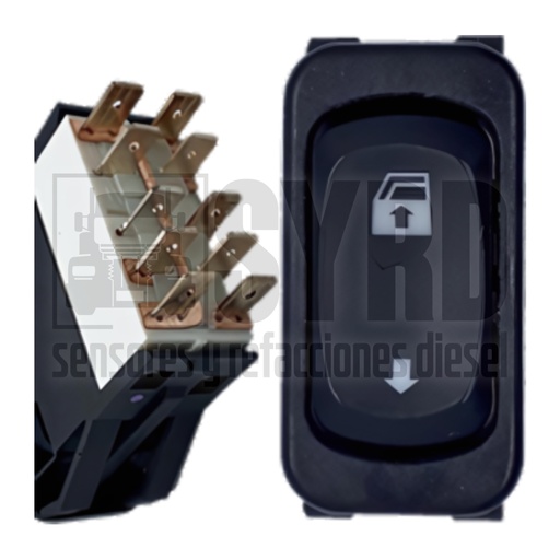 [A06-22523-027] SWITCH VENTANA FREIGHTLINER 10 PIN